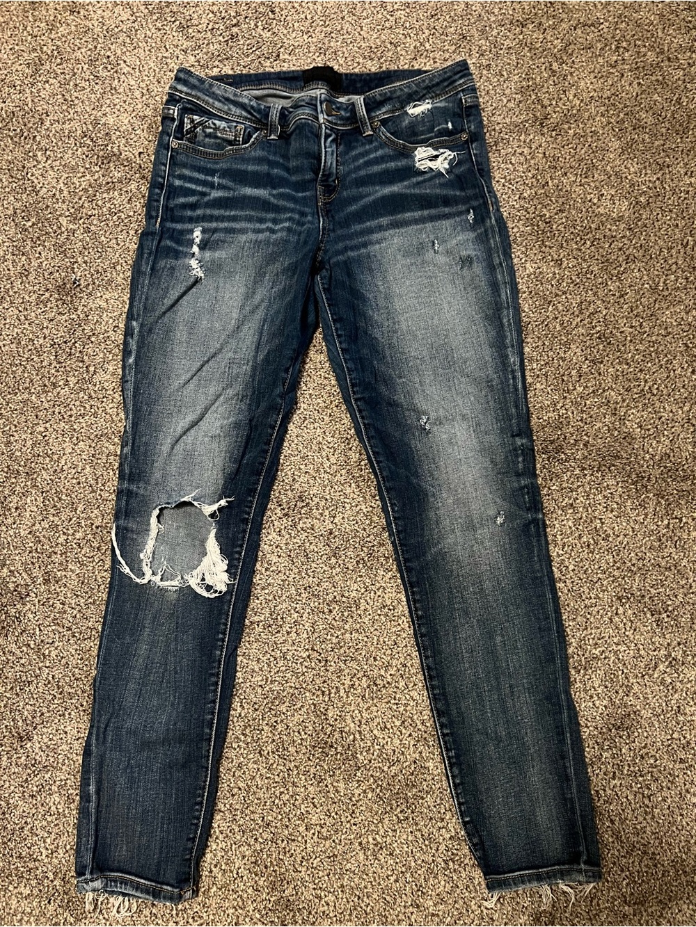 Buckle Black Fit No. 53 Skinny Jeans Dark Wash